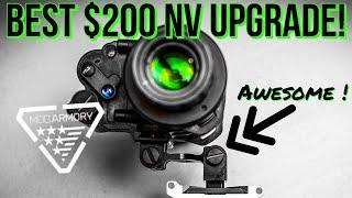 Mod Armory J-Arm for night vision for Flir Breach, Pvs14, Mum14 etc (mini rails) Best $200 upgrade