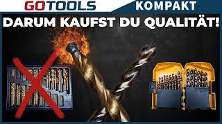 EIN UNTERSCHIED wie Tag und Nacht! | Test DeWalt Extreme Metallbohrern vs Standard-Metallbohrern