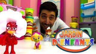 Vidéo en français pour enfants avec jouets. Jardin d'enfants № 66. Jeux en cache-cache