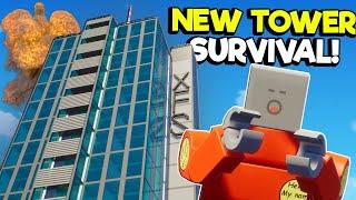 Surviving EXPLOSIONS in Lego Towers in Brick Rigs Gameplay!