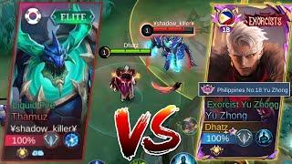 FINALLY A WORTHY THAMUZ OPPONENT IN EXP LANE!! | YU ZHONG PASSIVE ACTIVATE