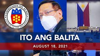 UNTV: ITO ANG BALITA | August 18, 2021 (PART 1)