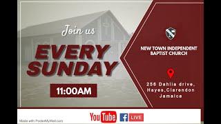 NEW TOWN INDEPENDENT BAPTIST CHURCH || SUNDAY DIVINE SERVICE || JANUARY 12, 2025 @ 11:00 AM