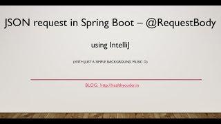 @RequestBody in Spring Boot