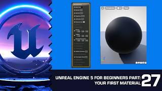 Creating your First Material - Black Rubber: Unreal Engine 5 for Beginners #27