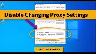 How to Disable Proxy Settings in Windows 10 Permanently