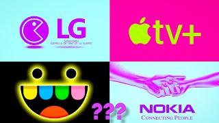 Best logo compilation of Pac-Man Eat LG logo।Apple Tv +।Toca Boca intro।Nokia phone Intro effects