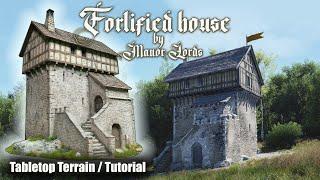 Tabletop Terrain | Fortified house | PC-Game "Manor Lords"