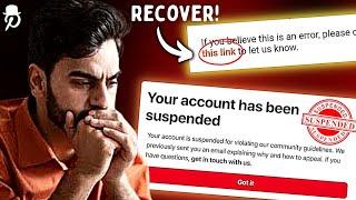 4 Causes of Pinterest Account Suspended! - RECOVERY?