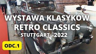 WYSTAWA KLASYKÓW / RETRO CLASSICS STUTTGART 2022 / youngtimer / oldtimer / bmw /mercedes / #klasyk