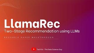 LlamaRec: Two-Stage Recommendation using Large Language Models for Ranking