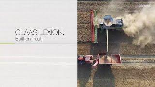 Опыт эксплуатации CLAAS LEXION. Хозяйство Гари Бартона