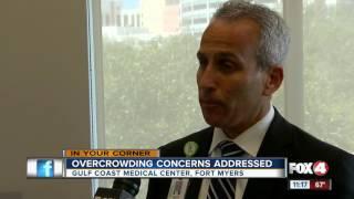 Gulf Coast Medical Center overcrowding short term solutions