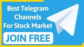 Telegram Channels for Stock Market | Share Tips