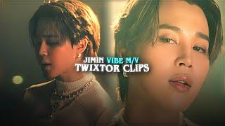 jimin vibe mv twixtor clips (+ae sharpen and coloring)