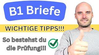 B1 Briefe - So bestehst du die Prüfung 