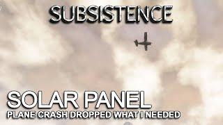 Subsistence Alpha 62 | Plane Crash Helped Finish Solar Panel | S9 EP14