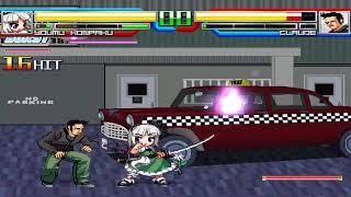 NICK54222 MUGEN: Youmu Konpaku (me) VS Claude