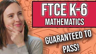 FTCE Elementary Education K-6 Math: Course + Practice Questions