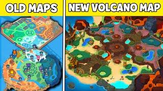 NEW Upcoming Volcano Map | Zooba