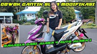 MODIFIKASI MOTOR BEAT BABYLOOK  JUARA KONTES | TOTAL 20JUTA!!