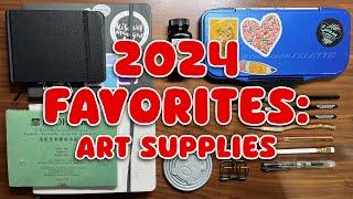 MY TOP FAVORITE ART SUPPLIES  2024 Watercolor Favorites & Go-To Art & Painting Materials