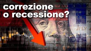 CROLLO DEI MERCATI o semplice correzione? Cosa fare se la recessione si avvicina?