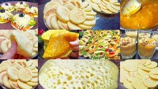 5 Moroccan Recipes : Soup, Pancakes, Stuffed Breads, Pan Pizzas & Dessert ‼️  Ramadan 2025