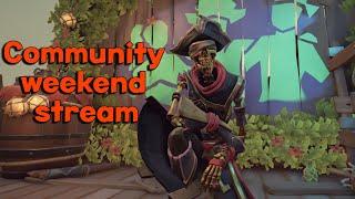 Saturday community day Athena hourglass stream | Sea Of Thieves