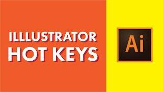 Adobe Illustrator | Keyboard Shortcuts You NEED To learn