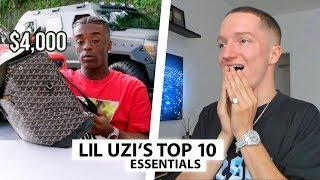 Justin reagiert auf 10 Essentials von Lil Uzi Vert.. | Reaktion