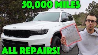 50k Miles! New Jeep Grand Cherokee WL Maintenance Records