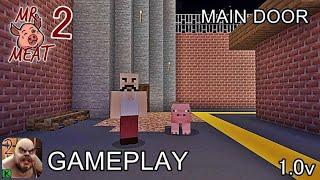 MR MEAT 2 MAIN DOOR ESCAPE MINECRAFT GAMEPLAY