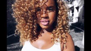 FREETRESS CROCHET BRAIDS TUTORIAL | BLONDE | PRESTO CURL & GOGO CURL | KAREN ANNETTE