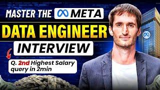 Master the Meta Data Engineer Interview: Find 2nd highest salary in 2 mins with window functions!