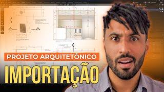  Arquitetos PRECISAM saber disso! - Importando ARQUITETURA no Blender