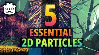 5 Godot Particles You'll Need For Your 2D Games