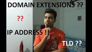 What are Domain Extensions? TLD ?? .com .net .org Explained!