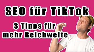 ‍️TikTok SEO – 3 Tipps für mehr Reichweite | #fragdendan #einfachdan