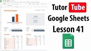 Google Sheets Tutorial - Lesson 41 - Text Wrapping