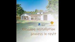 Enscape (version 3.3)  install process in revit