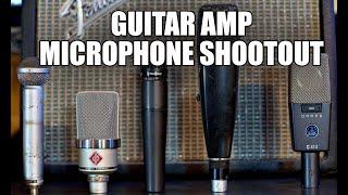 Guitar Amp Mic Shootout: Condenser vs Ribbon vs Dynamic