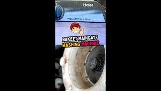 Maingay sa Washing Machine Kapag Umiikot