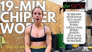 Conquer This 19-Minute Chipper WOD: Breakdown & Performance Tips!