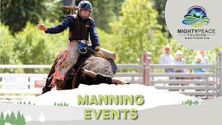 What are some local events in the Manning area? | Northern Alberta, Canada