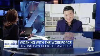 Disrupting The Archaic Pay Cycle | Jason Lee, DailyPay CEO with Kelly Evans on CNBC's The Exchange