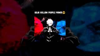 [Gojo Hollow Purple Power]  #gojo #jujutsukaisen #gamingwithkrishna #anime #music #sukuna