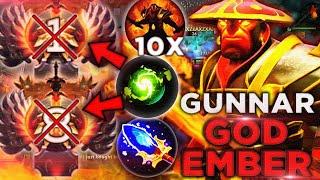 People Call Him Ember God For a Reason - Gunnar Epic Refresher Ember Spirit Dota 2