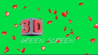 3D - HEART GREEN SCREEN EFFECTS