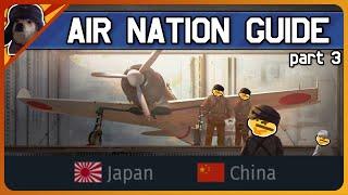 Air Nations in War Thunder EXPLAINED: Part 3 - Japan & China | Plane Countries Guide ft. @_Joob